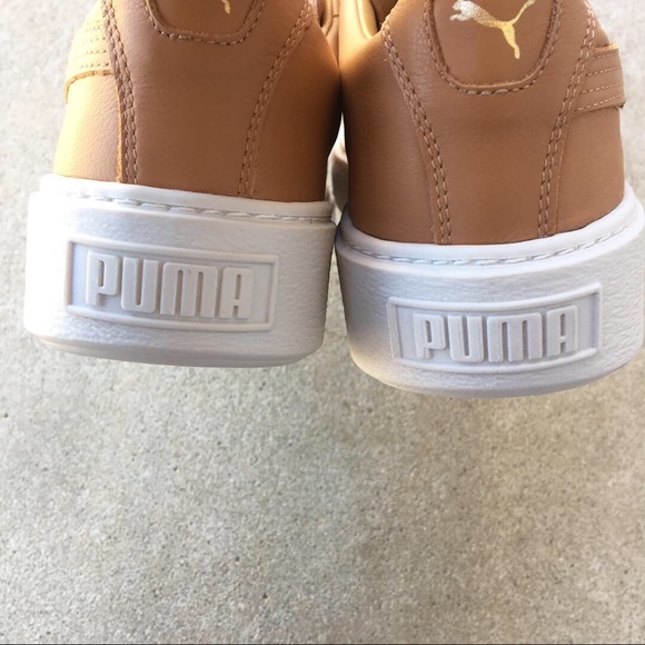 Puma Basket Platform Big Strap Women’s Sneakers - Picture 6 of 8